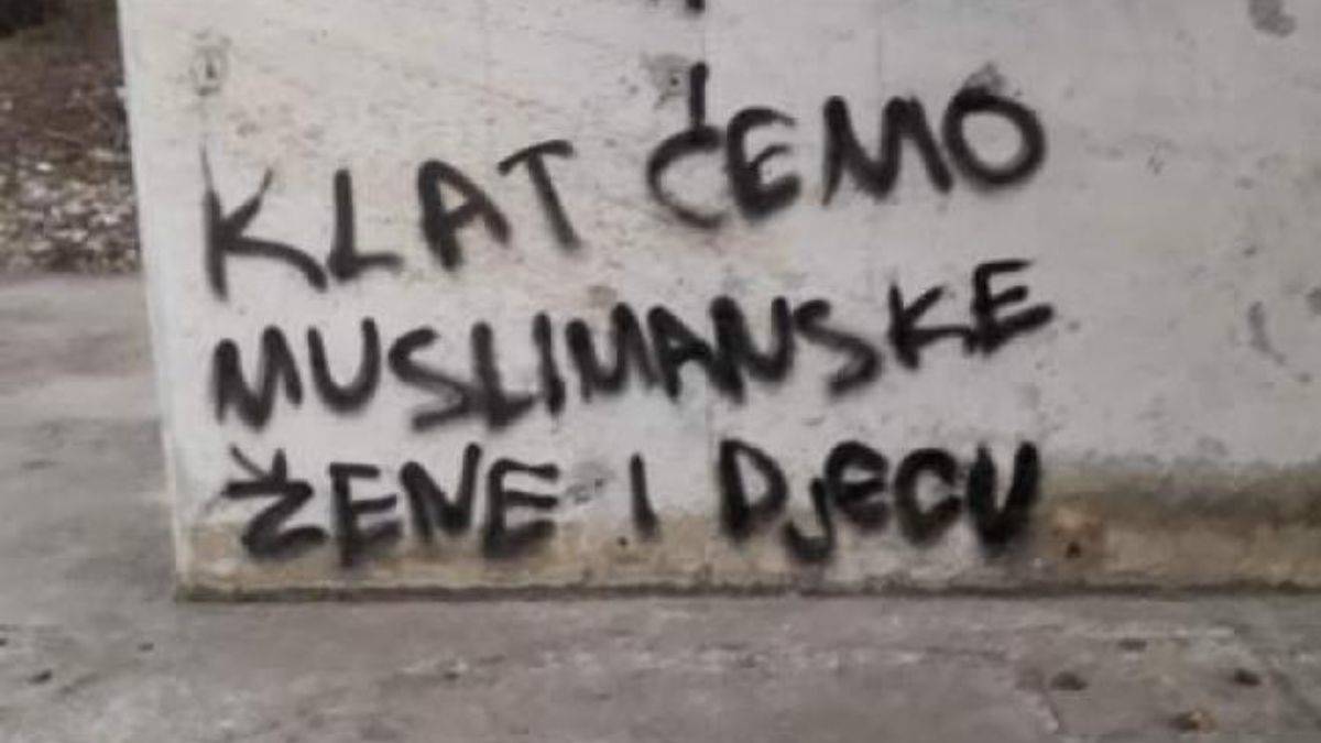 Bosna Hersek'te Müslümanlar hedef alındı