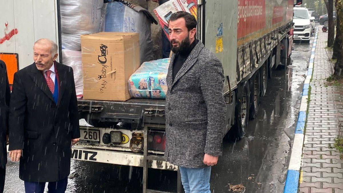 Hıdır Dinçel  depremzedeler için harekete geçti