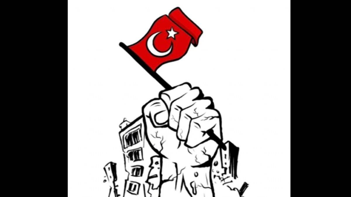 'Hey ahlaksız, öyle değil böyle çizecektiniz! Yeniden ayağa kalkacağız'