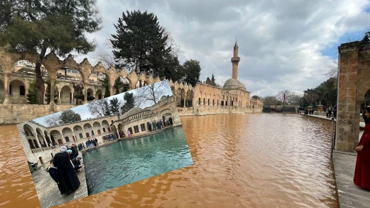 Balıklıgöl'ün rengi neden değişti?