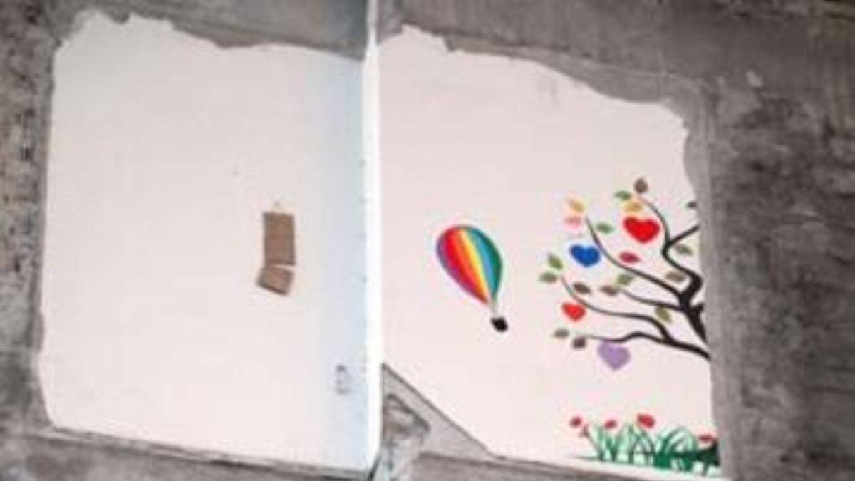 Hatay'dan şaşkına çeviren görüntü: Binanın dış duvarı, komşu binanın iç duvarı