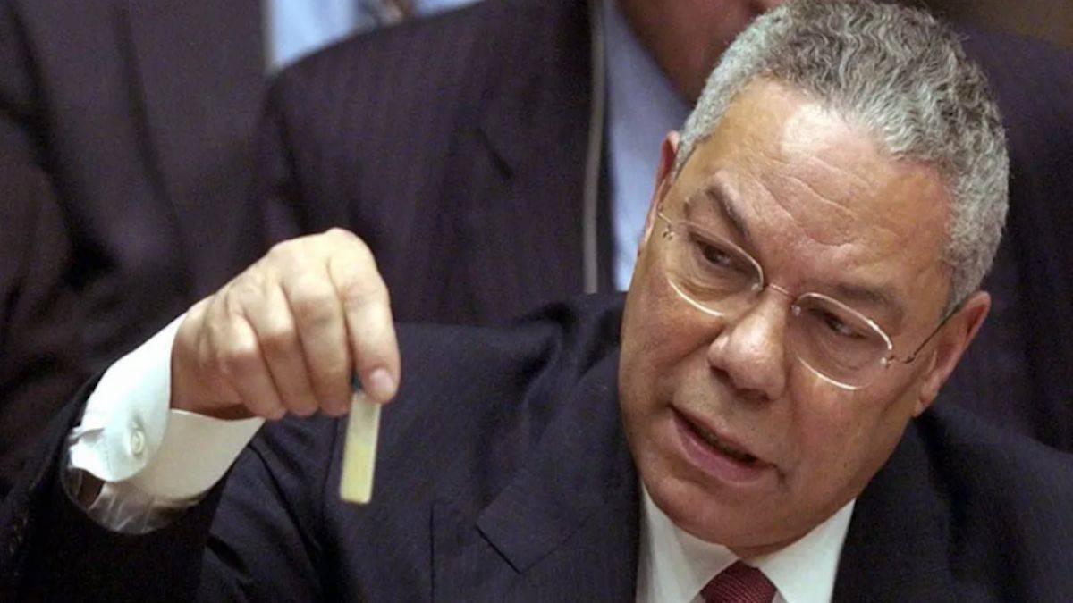 'Koskoca bir ülke sahte beyaz tozlu test tüpüyle işgal edilip yıkıldı'