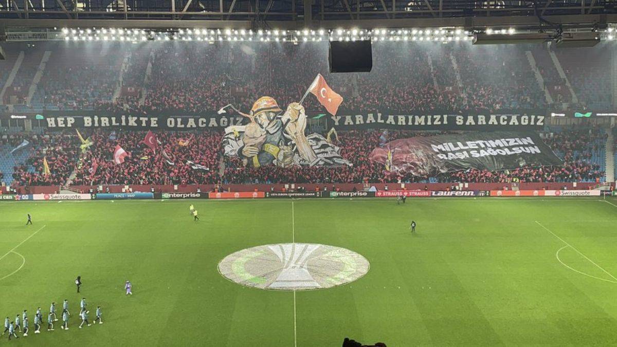 Dünya, Trabzonsporlu taraftarların mesajını konuşuyor