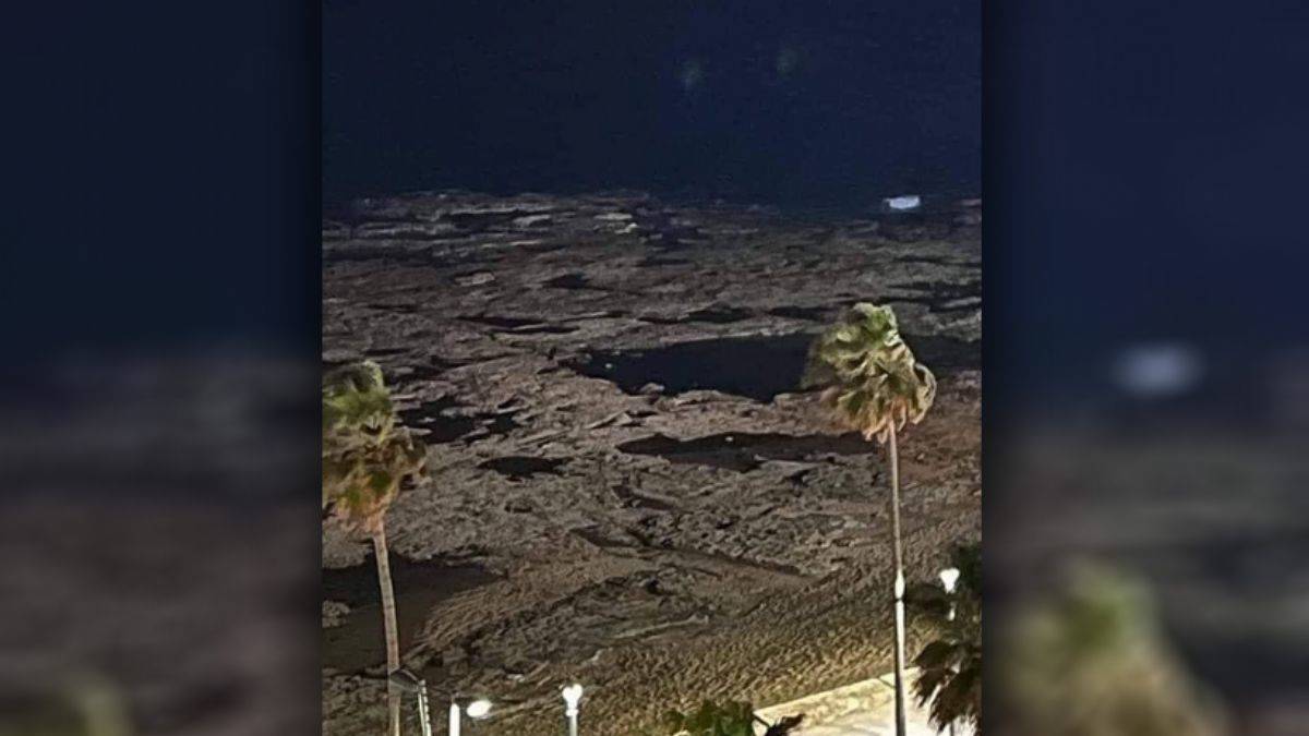 Hatay'daki depremlerin ardından İsrail'de deniz çekildi!