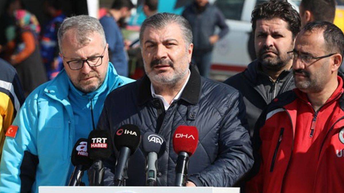 Deprem bölgesindeki musluk suyu ne zaman içilecek? Bakan Koca açıkladı