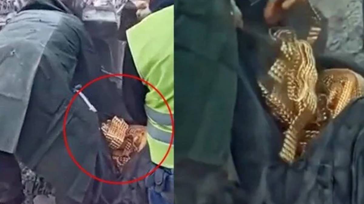 Depremde enkazda bulunan altın kemer dolu çanta kimin, sahibi kim?