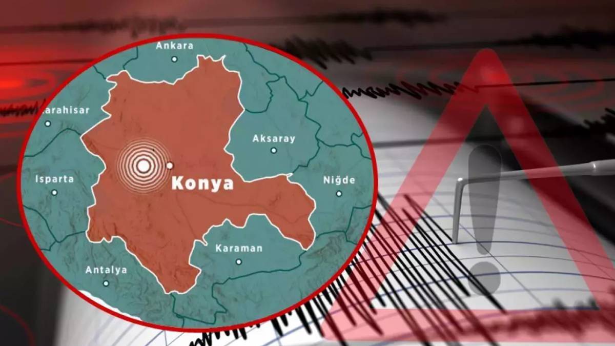 Konya'da neden deprem oldu? Konya'da fay hattı var mı? Konya deprem bölgesi mi?