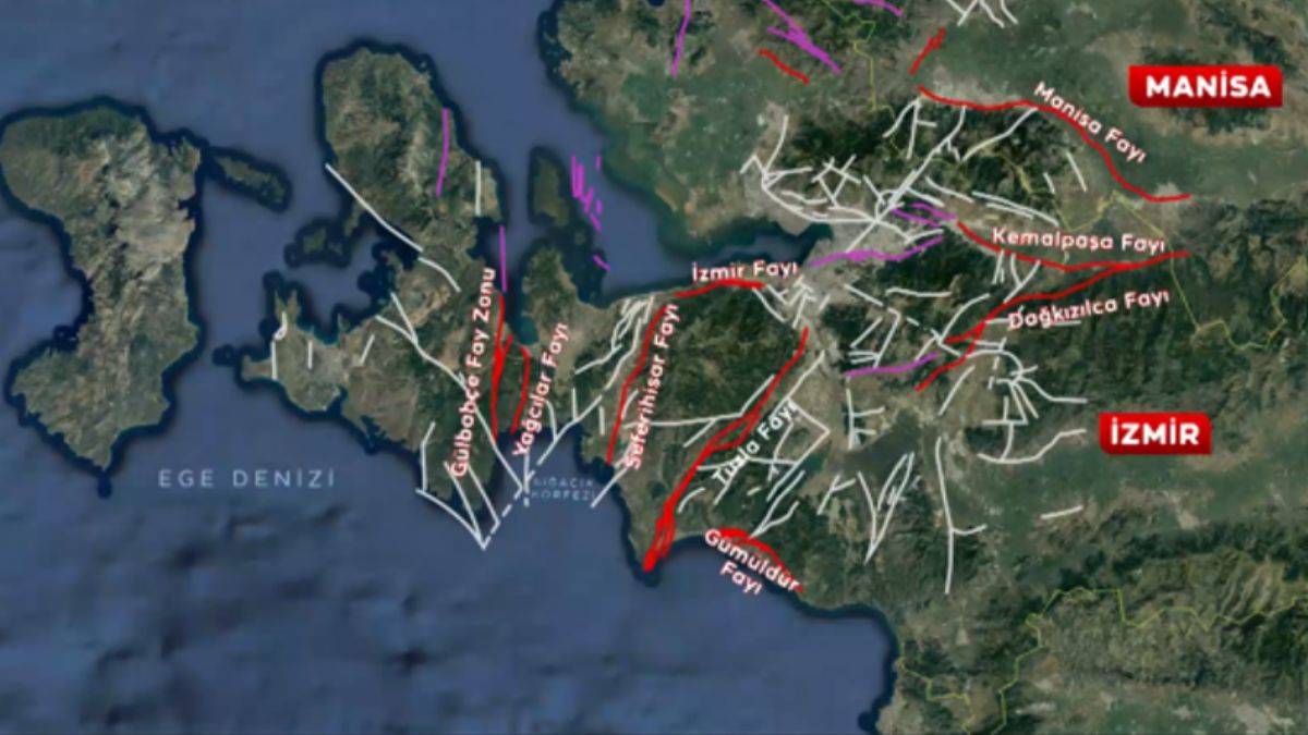İzmir Körfezi'nde çok sayıda yeni fay ortaya çıktı!