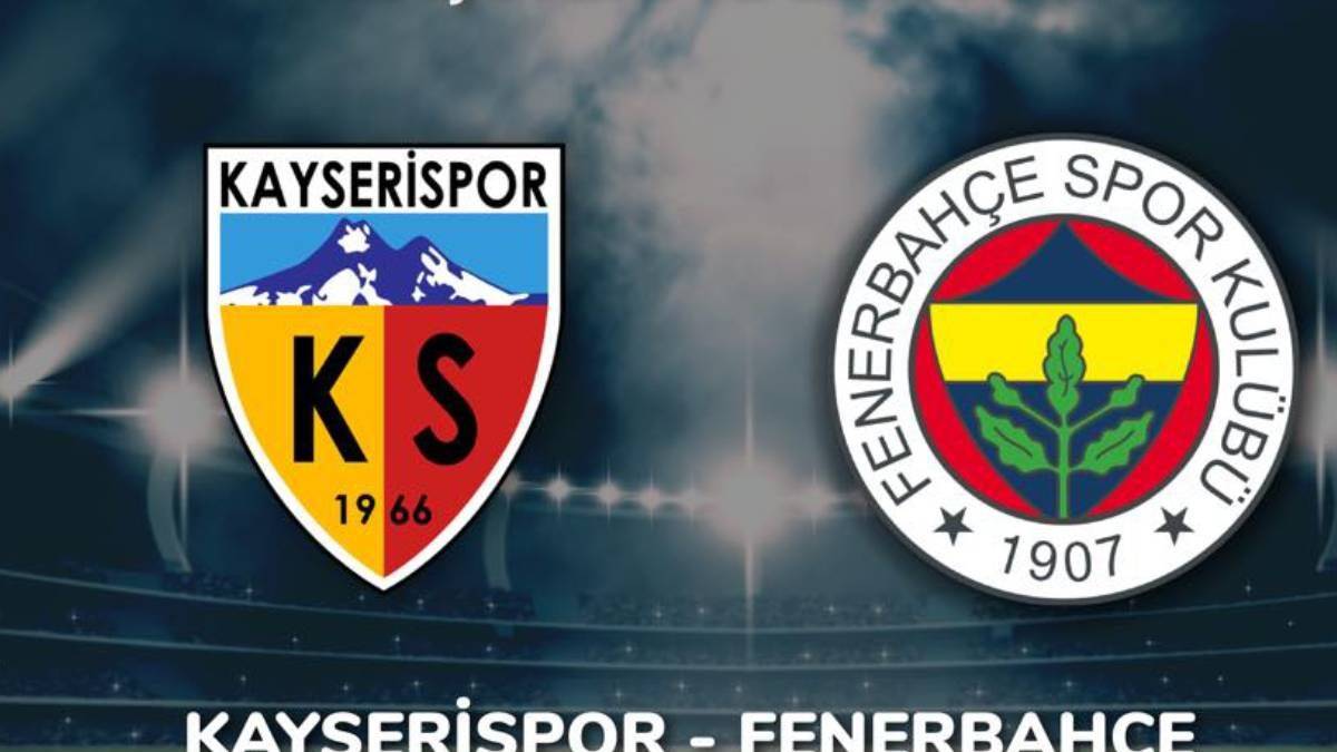 Fenerbahçe-Kayserispor maçı hangi kanalda? Şifresiz Kayserispor-Fenerbahçe maçı nereden izlenir?