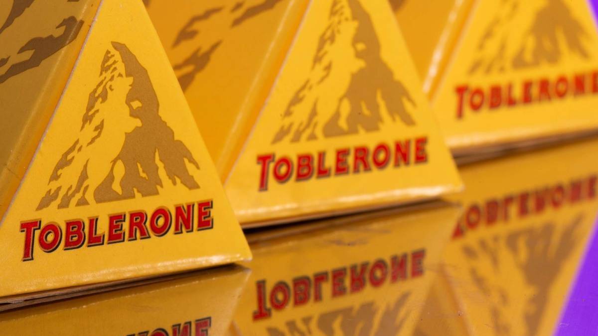 Toblerone logosu değişti mi?