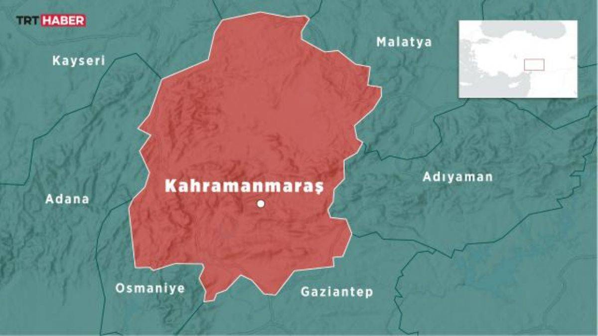 Kahramanmaraş'ta 4,4 büyüklüğünde deprem