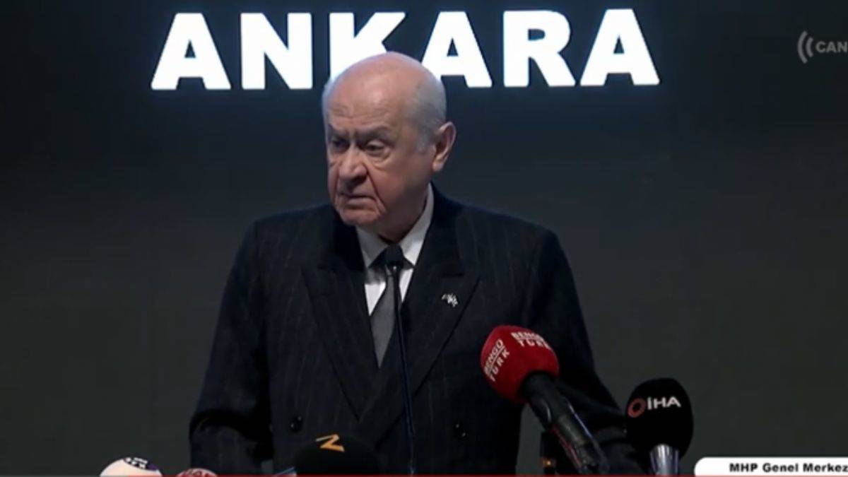 Bahçeli'den AYM'ye 'HDP' tepkisi