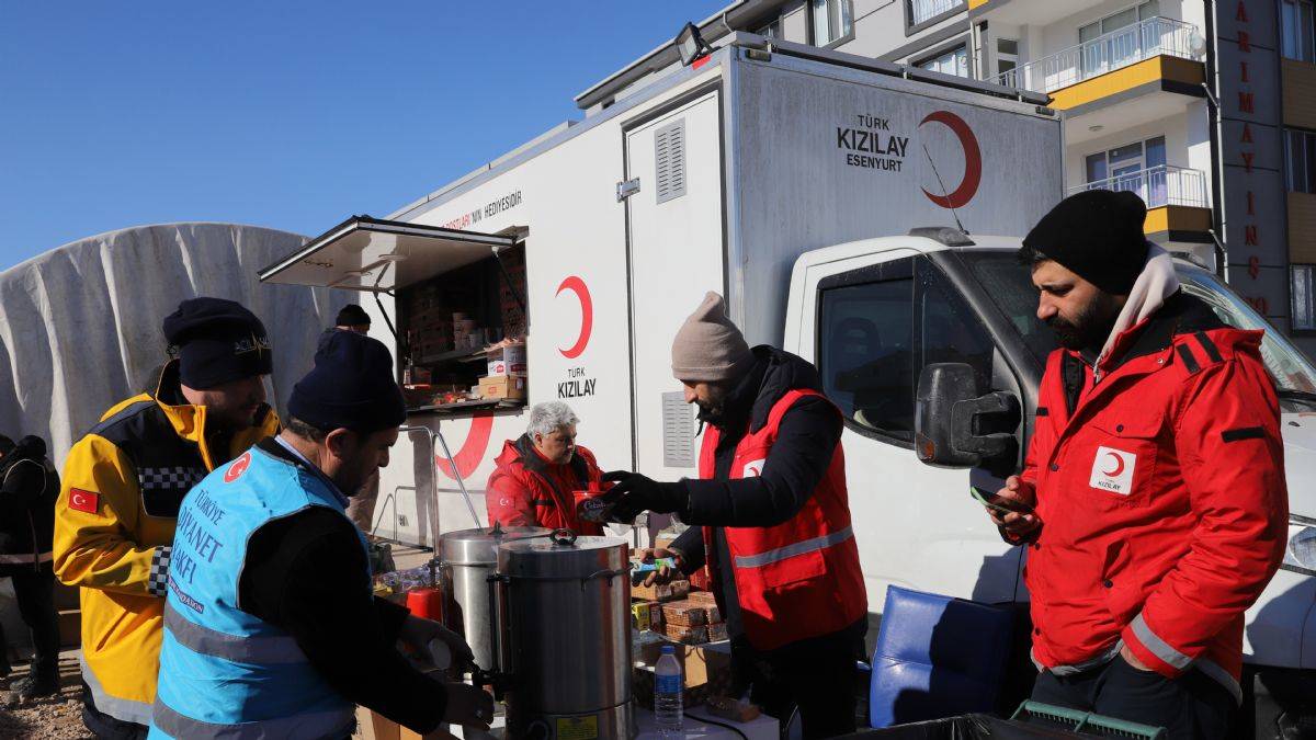 Afetzedelere 131 milyon kişilik beslenme desteği