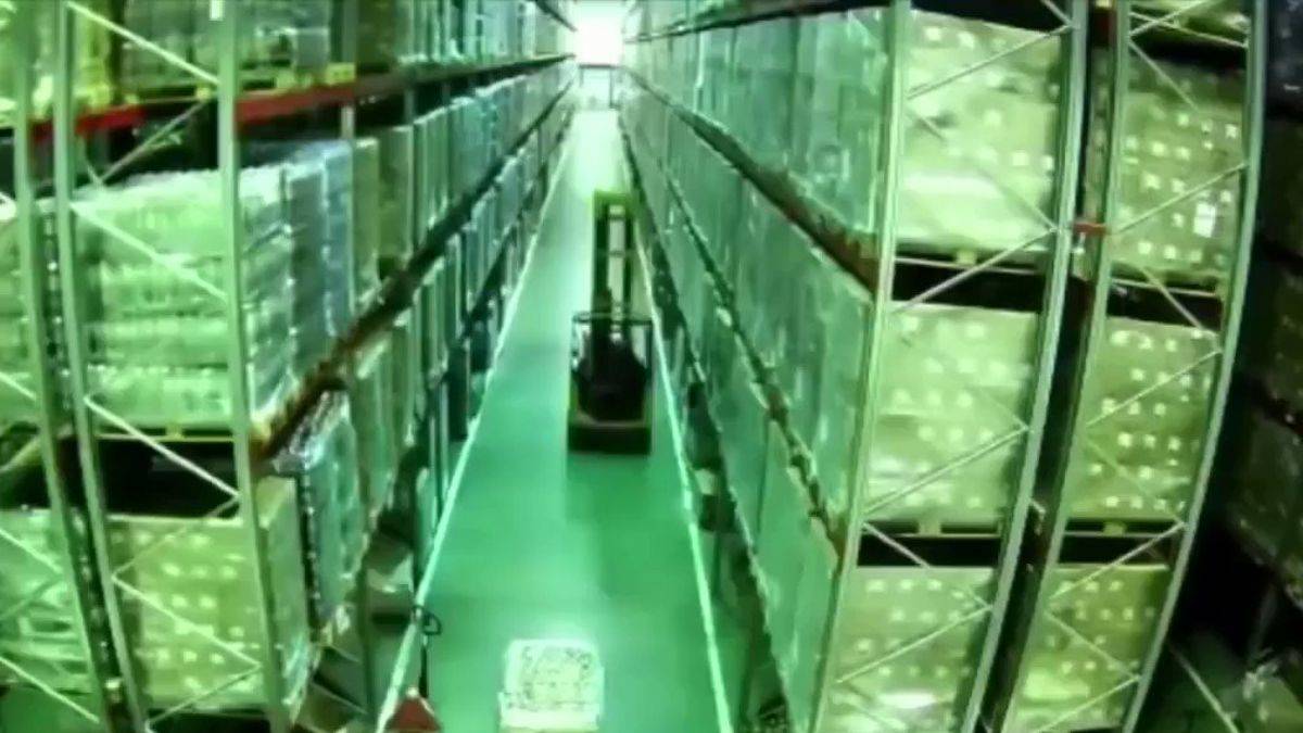 Neredeyse tüm depoyu yerle bir edecekti