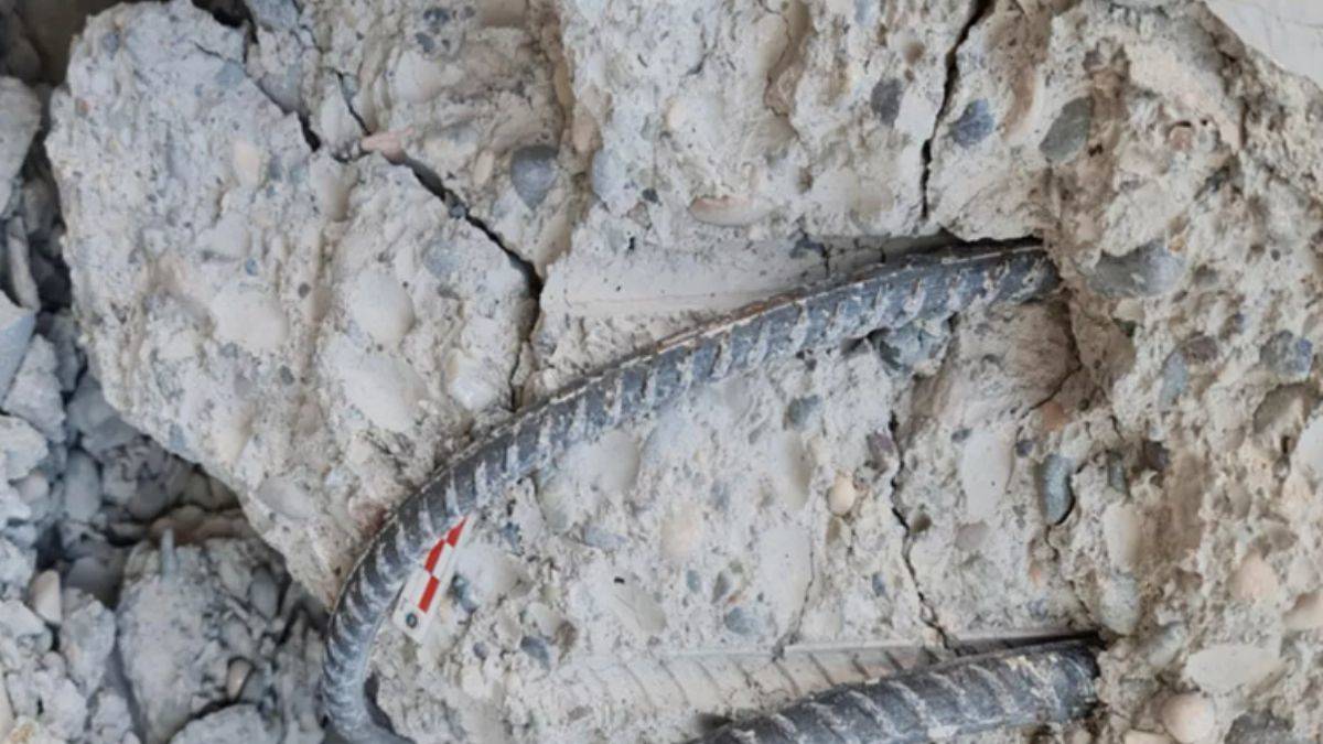 Dere kumu: Demiri çimentodan koparan malzeme