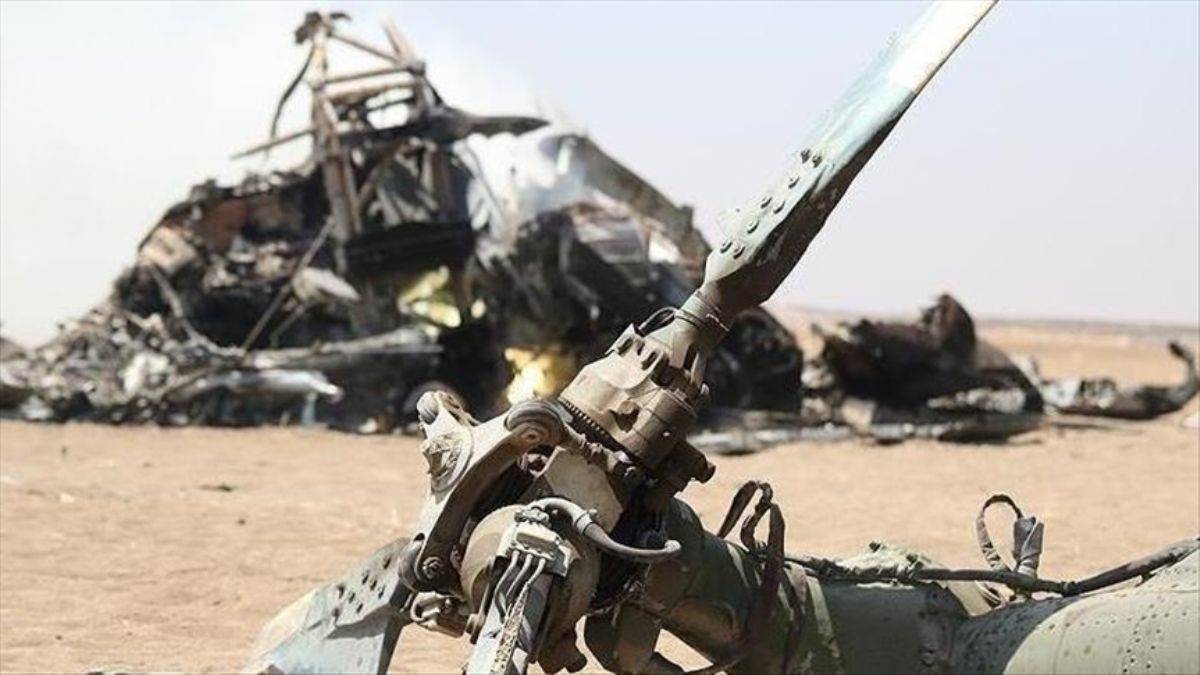 IKBY: Düşen helikopterde PKK'lılar vardı