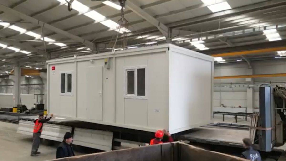 AFAD'dan konteyner üretimi/kurulumu paylaşımı