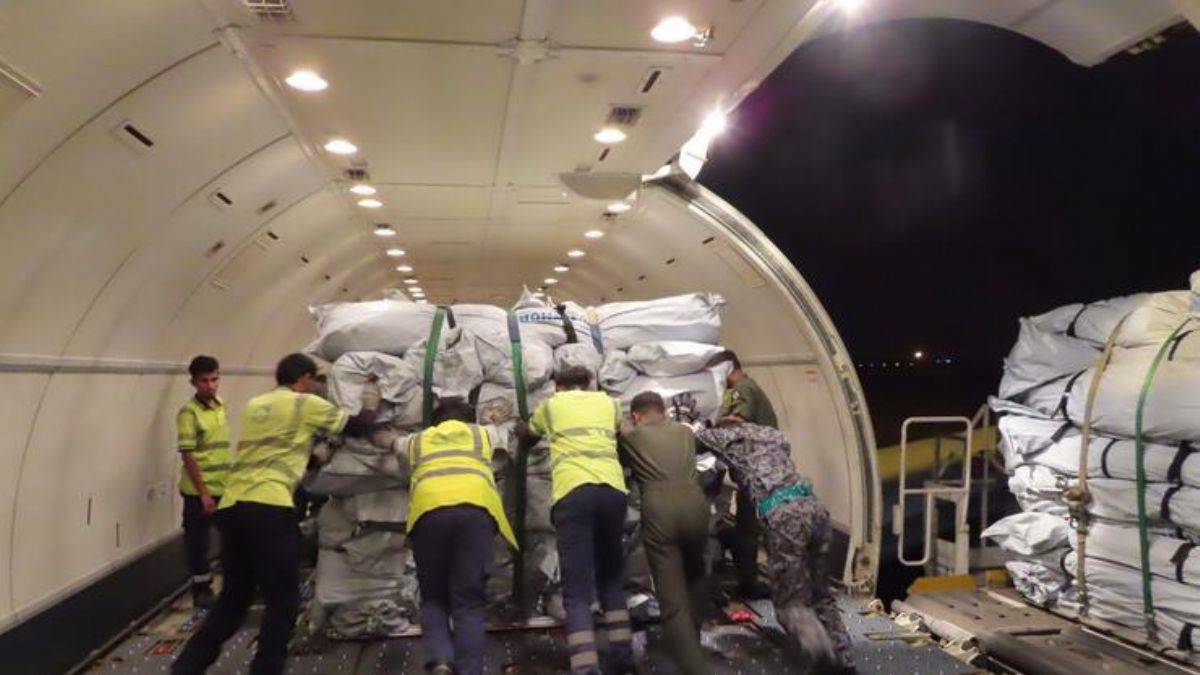 NATO koordinasyonuyla Japonya’dan çadır yardımı