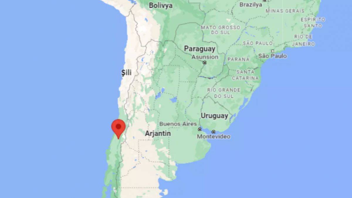 Şili'de 5,6 büyüklüğünde deprem