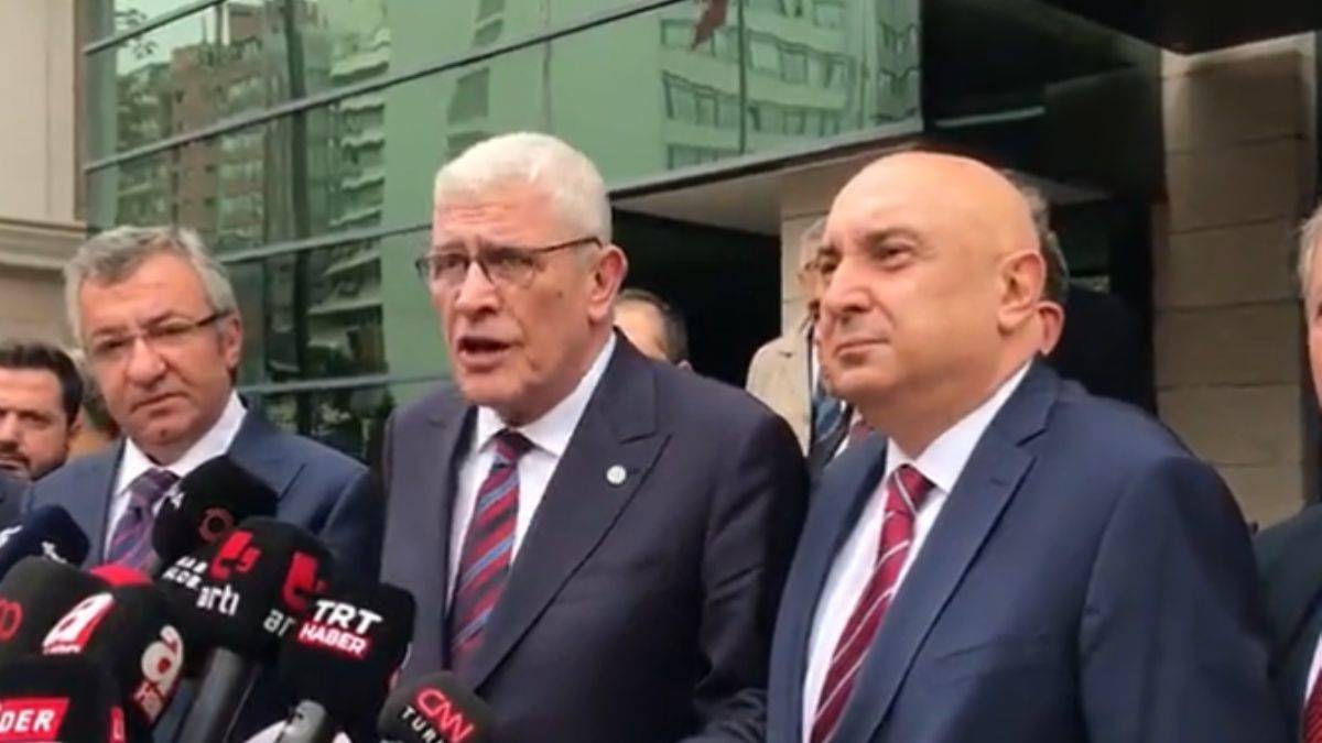 'Dağılın abi, dağılın' dedi, YSK'nın önü karıştı