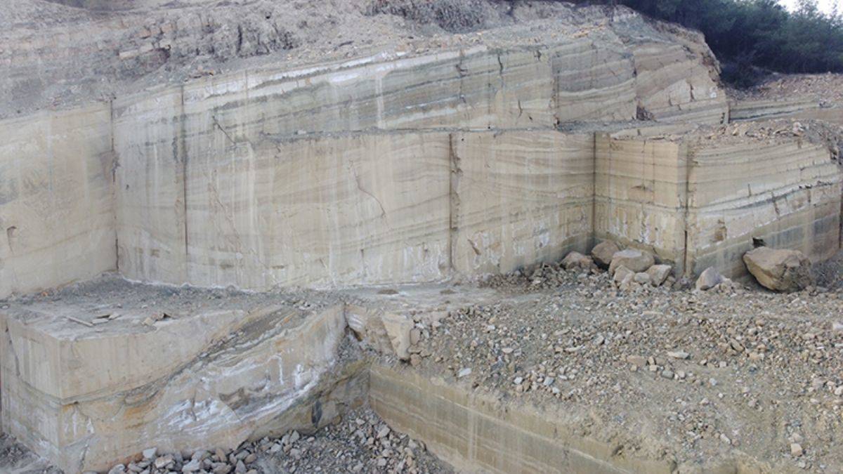 Yüzyıllardır tarihi yapılarda kullanılan 'Osmaneli Lefke taşı'