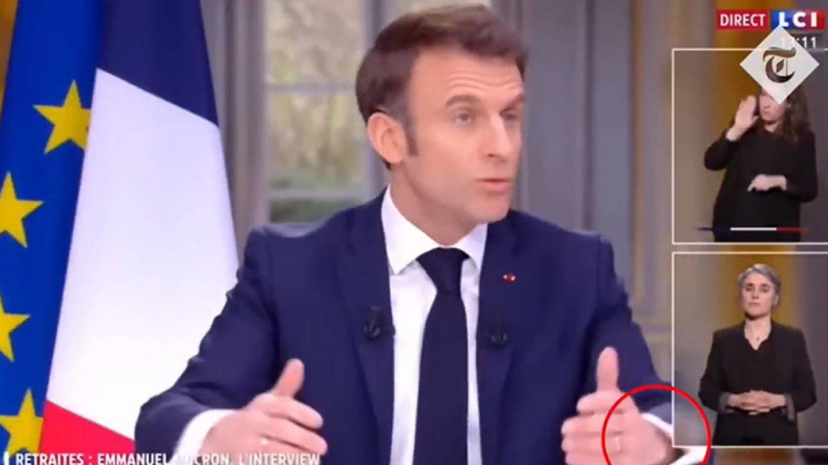 Lüks saatini kurnazca sakladı! 'Zenginlerin cumhurbaşkanı' Macron