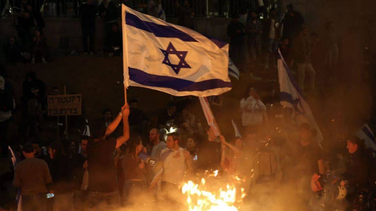 İsrail'deki protestoları ABD mi fonluyor? ABD'den açıklama