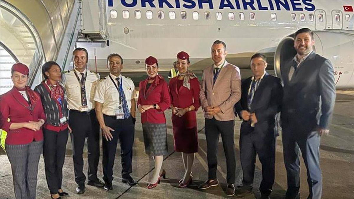 THY'nin Lusaka uçuşları yeniden başladı