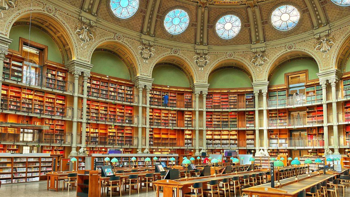 300 yıllık Fransa Milli Kütüphanesi
