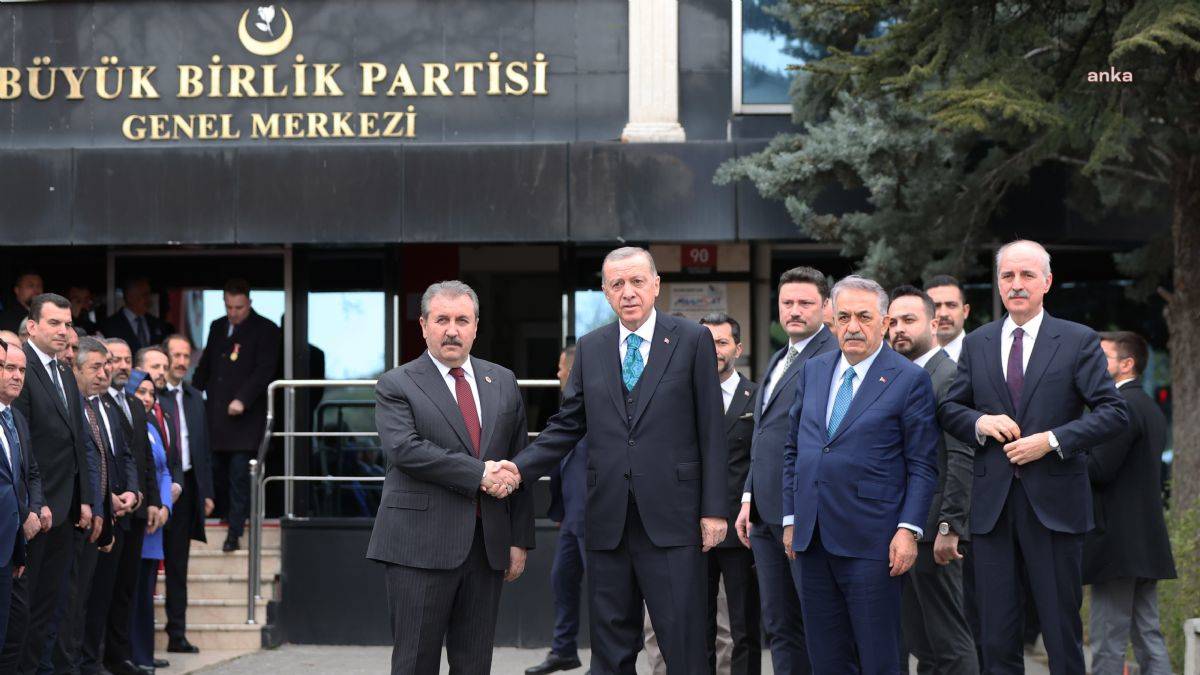 Erdoğan ile görüşen Destici'den 'tek liste' açıklaması