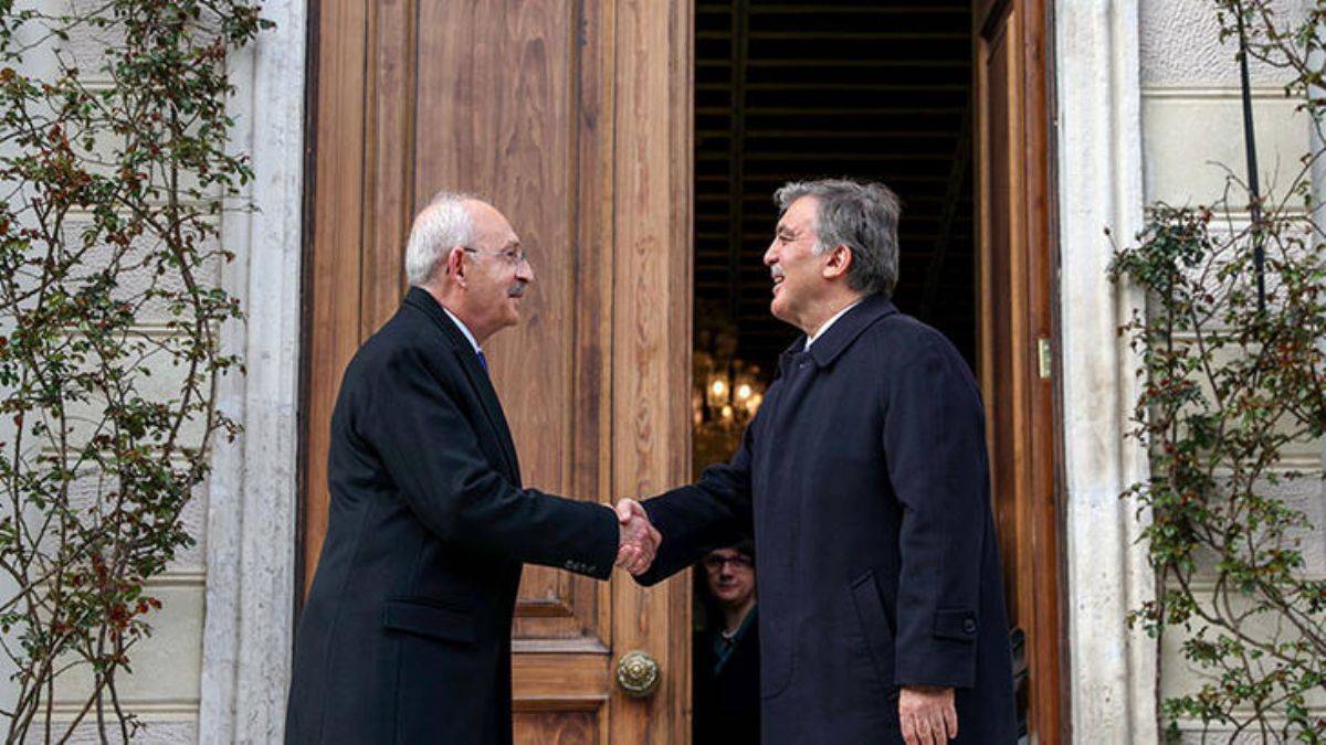 Kılıçdaroğlu Abdullah Gül ile görüştü