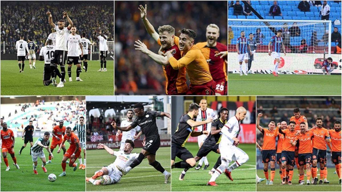 Süper Lig'de puan durumu