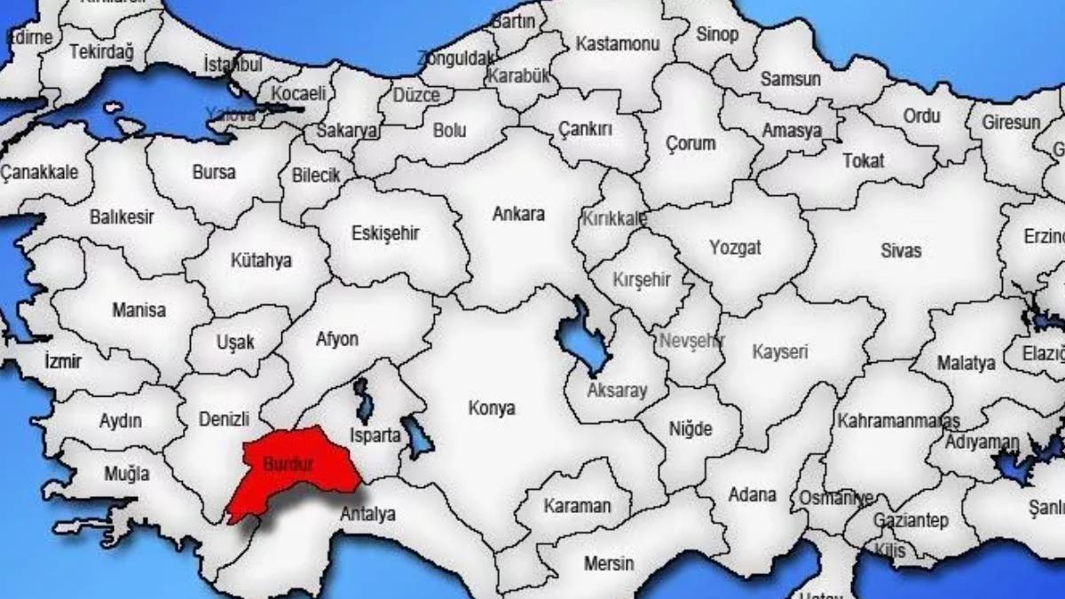 Burdur deprem bölgesi mi? Burdur'da fay hattı var mı? Burdur'da nerede, hangi ilçede fay hattı var?