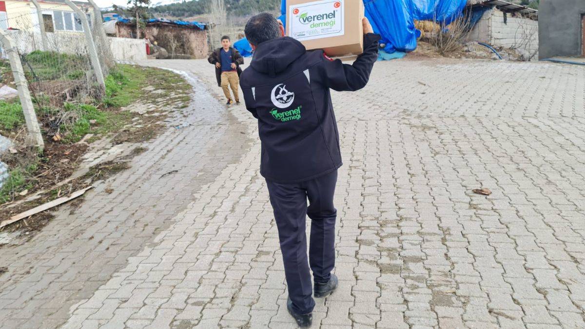 Verenel Derneği Ramazan’da da Yaraları Sarıyor