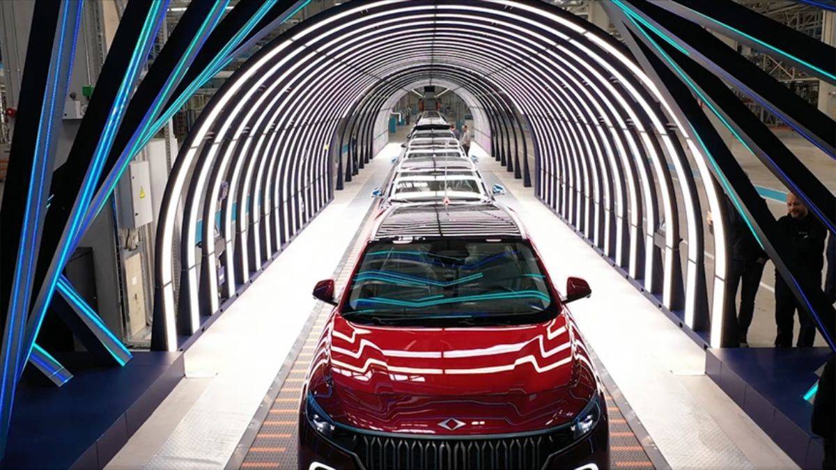 TOGG'dan ilk sevkiyat görüntüleri