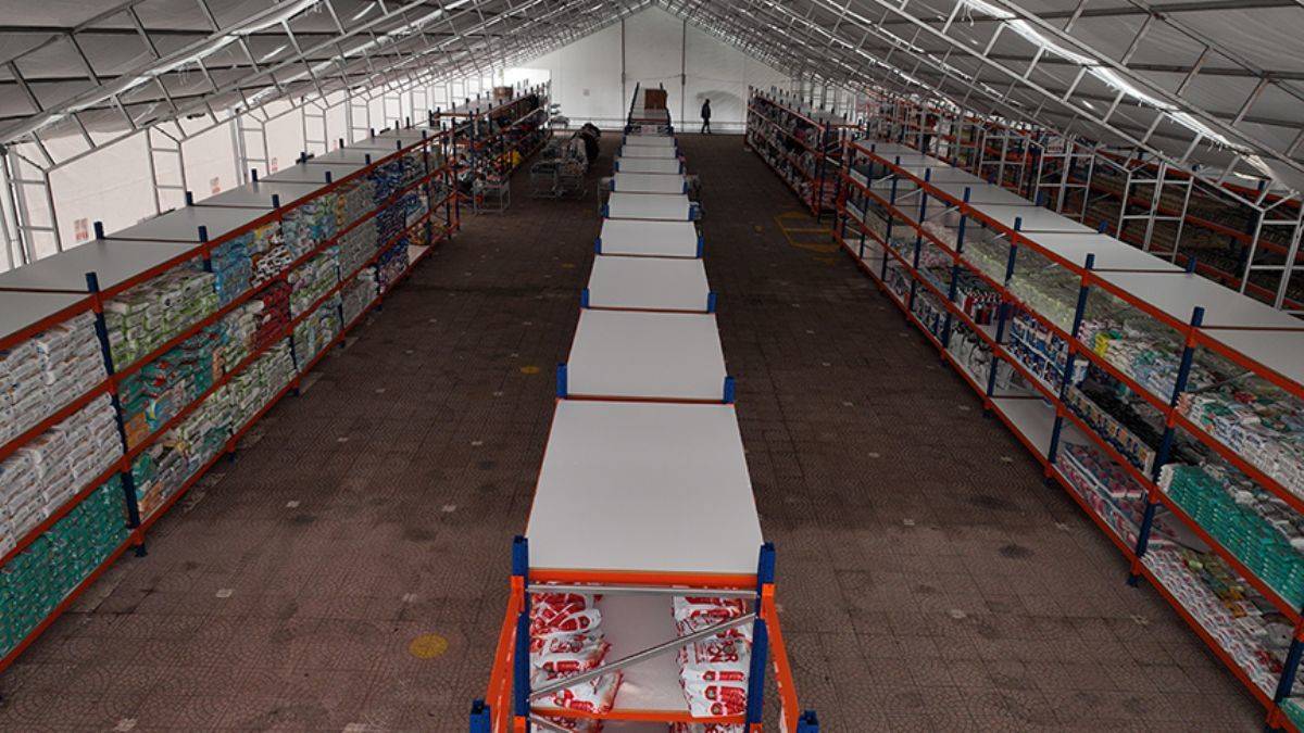 Kahramanmaraş'ta yeni sosyal  market açıldı