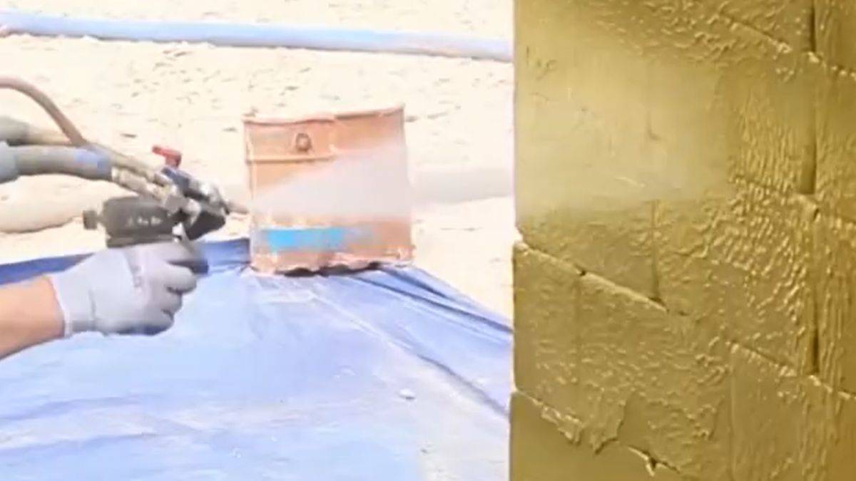 Duvarları kuvvetlendiren sprey