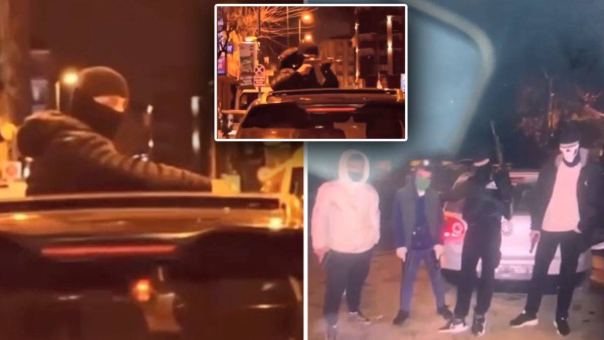 İstanbul'da silahlı-maskeli görüntüler: 'Daltonlar'