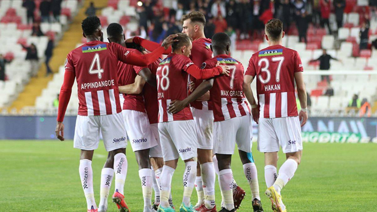 Sivas'ta Trabzonspor hezimeti: 4-1