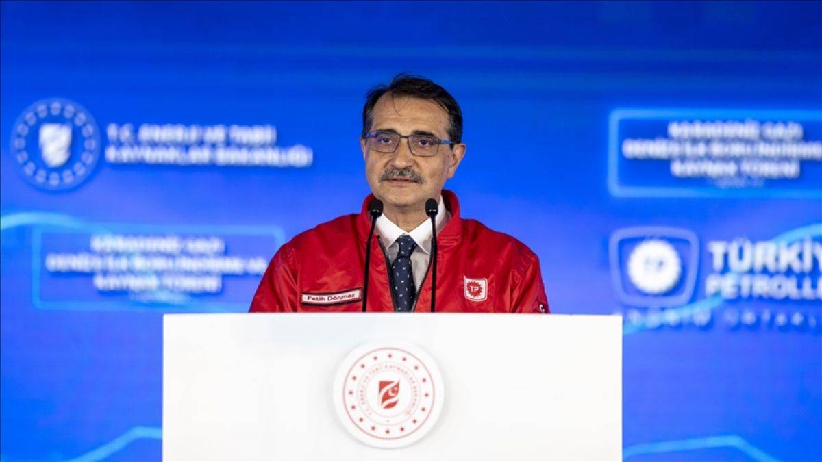 Bakan Dönmez'den detaylar: Karadeniz gazı 35 yıl yetecek