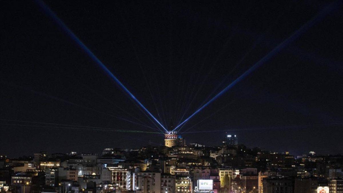 'Bir Hayalin İnşası' dijital enstalasyon sergisi Galata Kulesi'ne yansıtılacak