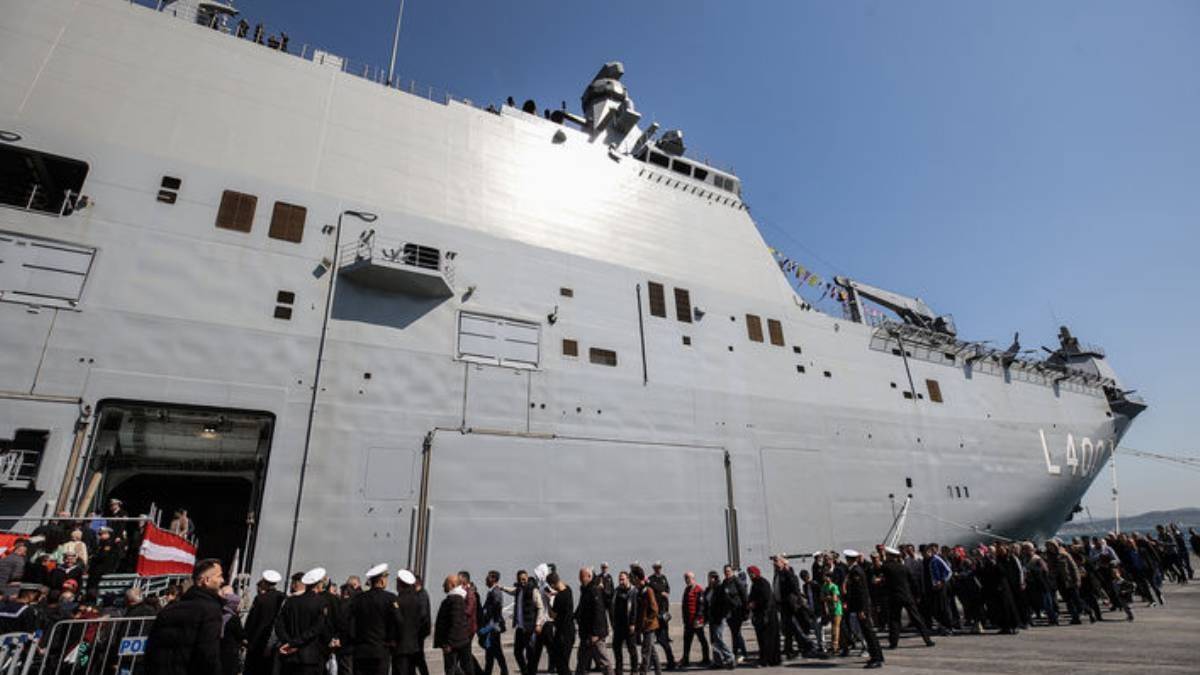 TCG Anadolu İzmir'de nerede, ne zaman ziyaret edilecek? TCG Anadolu SİHA Gemisi İzmir'de ziyarete açılacak mı?