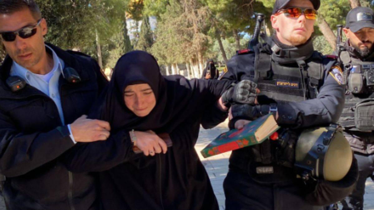 Kudüs'te Türk vatandaşı kadın gözaltına alındı!