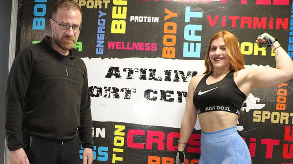 'Şeker'i vücut geliştirme sporuyla yendi