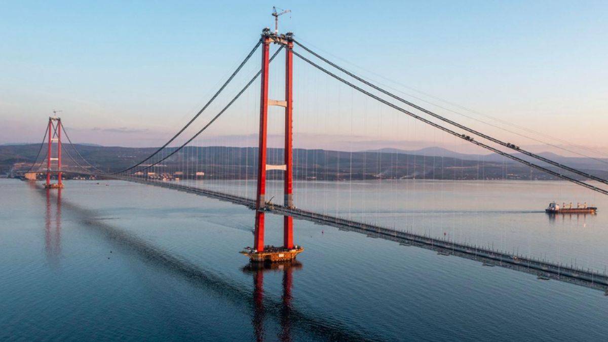 1915 Çanakkale Köprüsü'ne BM'den ödülü