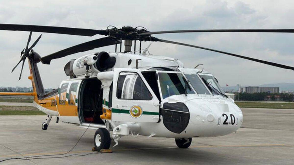 Orman yangınlarında kullanılacak 'Nefes', Ankara semalarında