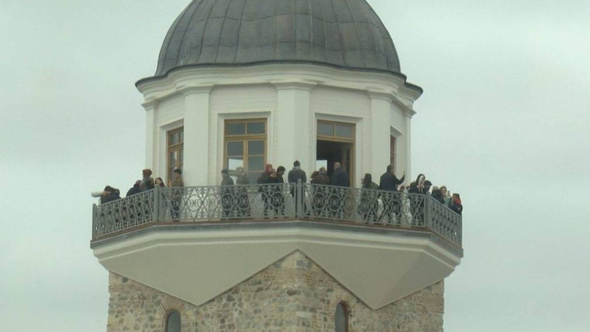 Kız Kulesi'ne ziyaretçi akını