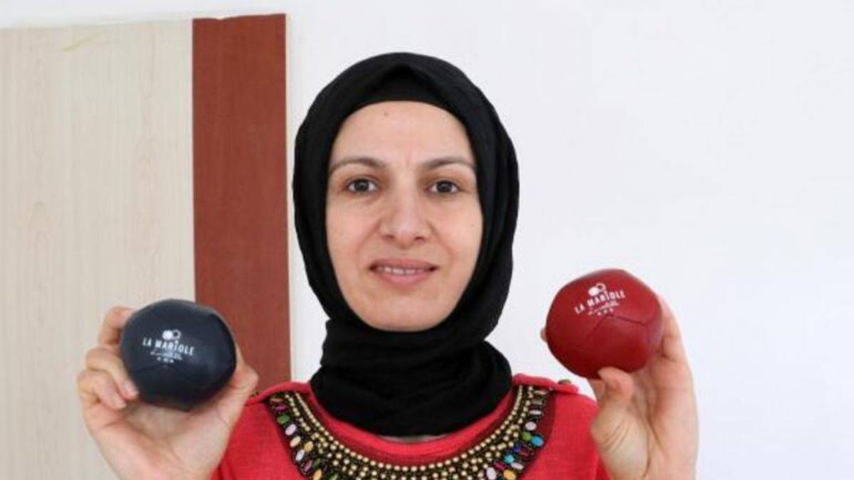 Burdurlu kadınlardan Fransa'ya bocce topu ihracatı