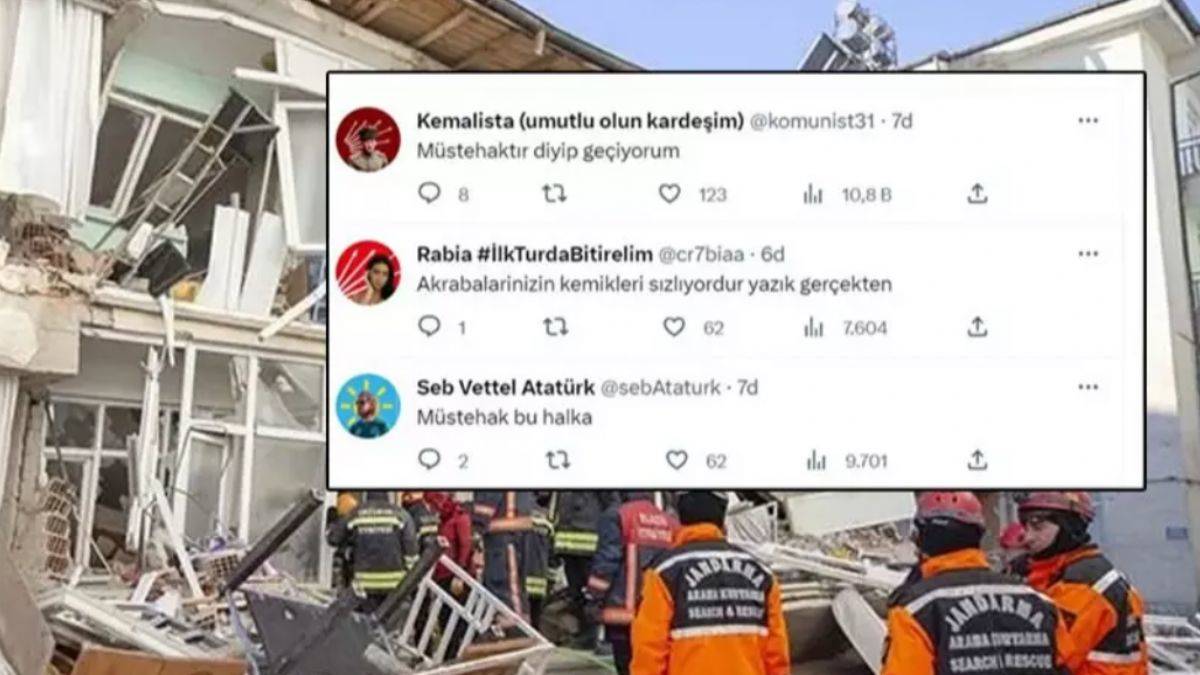 Seçim sonuçları üzerine depremzedelere beddua, küfür ve hakaret! Savcılıktan açıklama