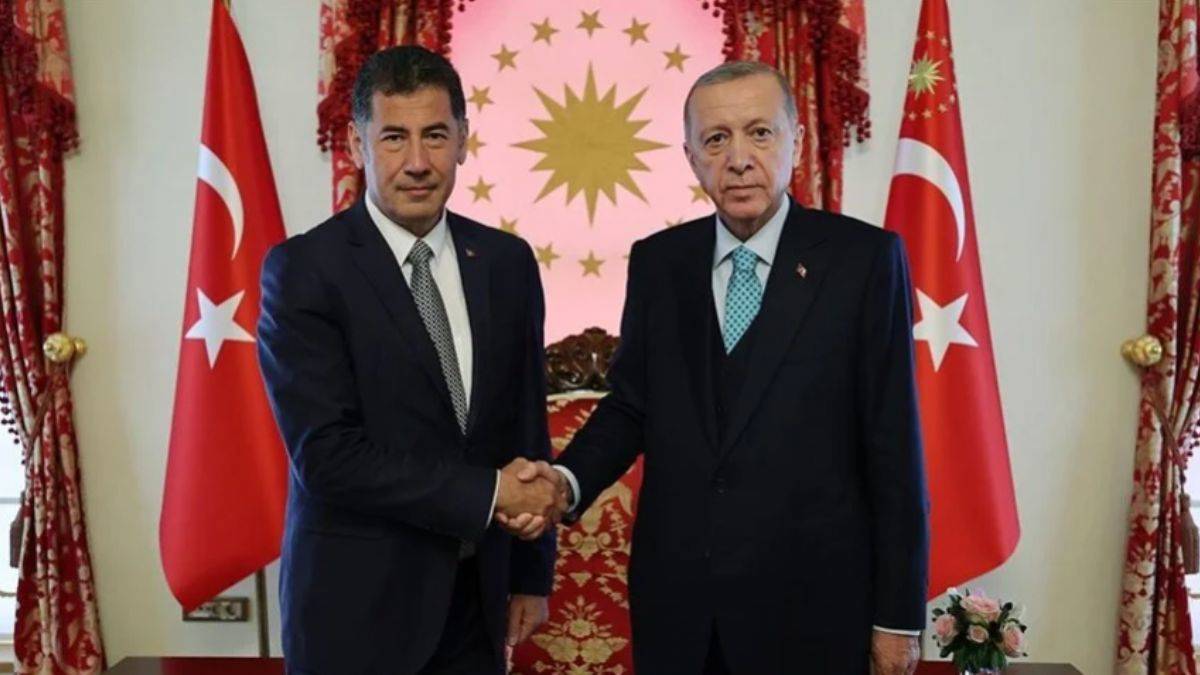 Erdoğan, Sinan Oğan'ı kabul etti